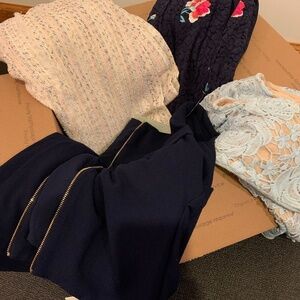 Mystery Box of 5 Items with Broken Zippers